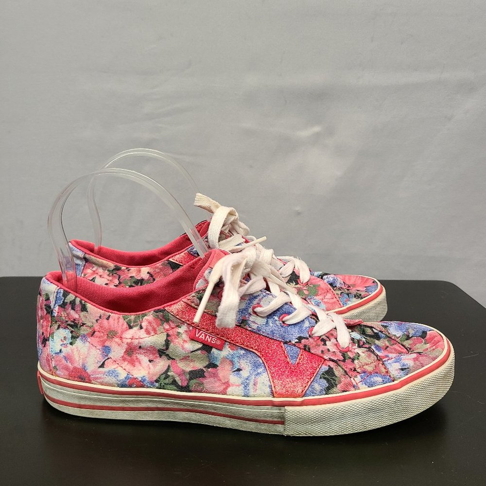 Vans Floral Sneakers Womens 6